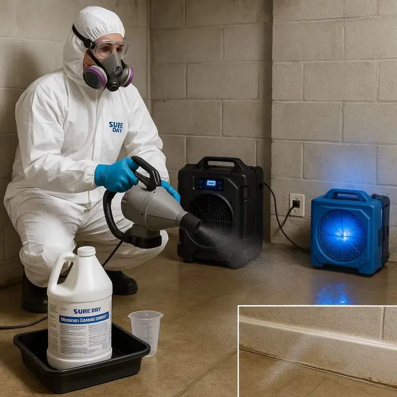 Sanitization and Odor Removal process in Interlachen, FL