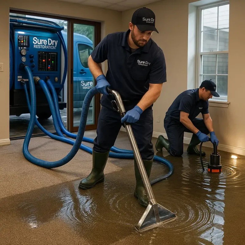 Water Extraction and Removal process in Interlachen, FL